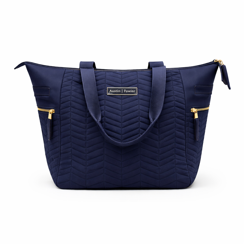 The Reagan Tote in Herringbone