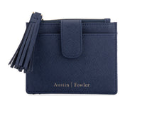 blair coin cardholder in navy (outlet)