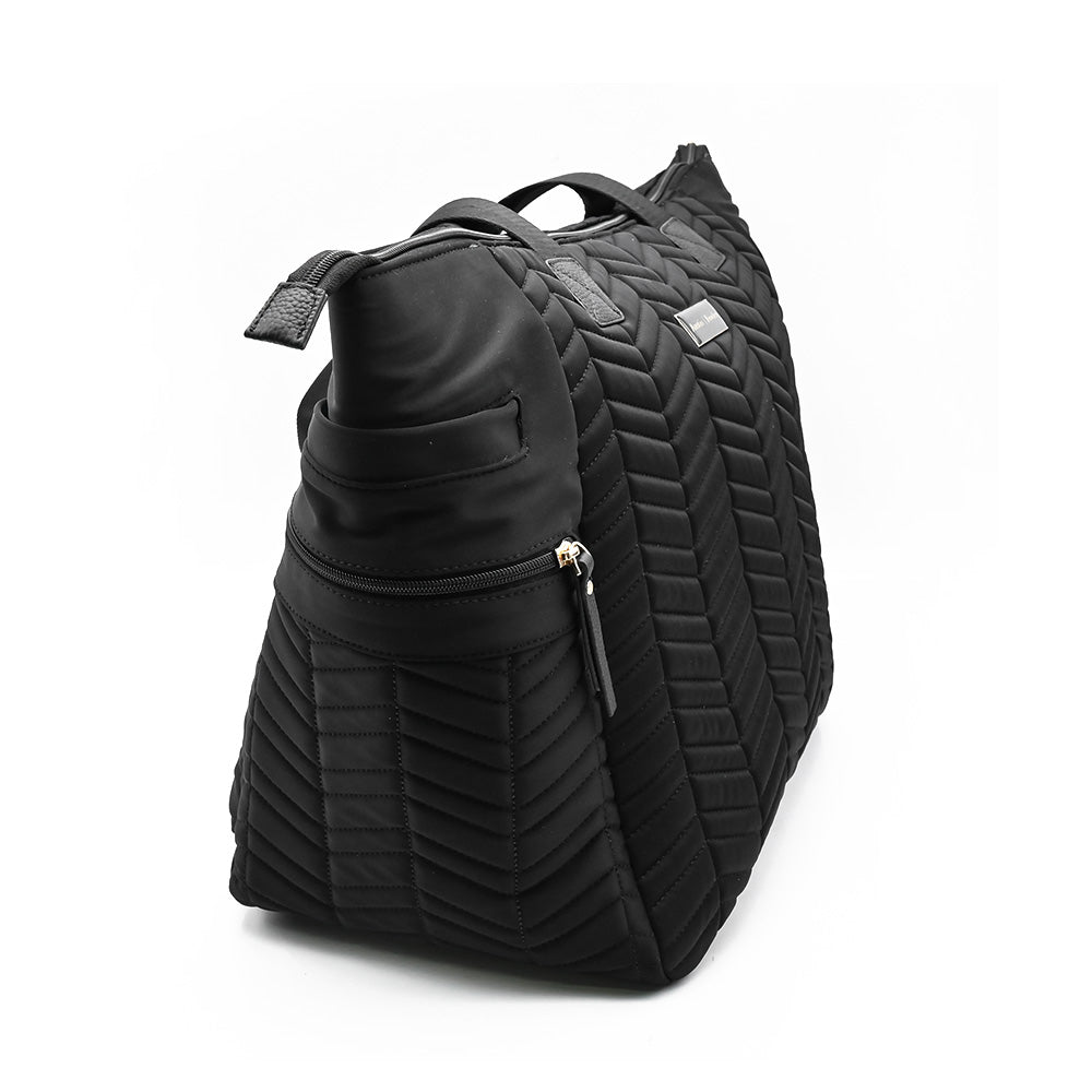 Reagan Tote Herringbone - Premium Work & Travel Bag | Austin Fowle