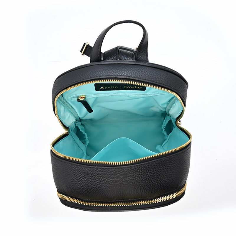 sarah mini backpack in black
