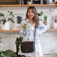 omaha handbag in black (outlet)