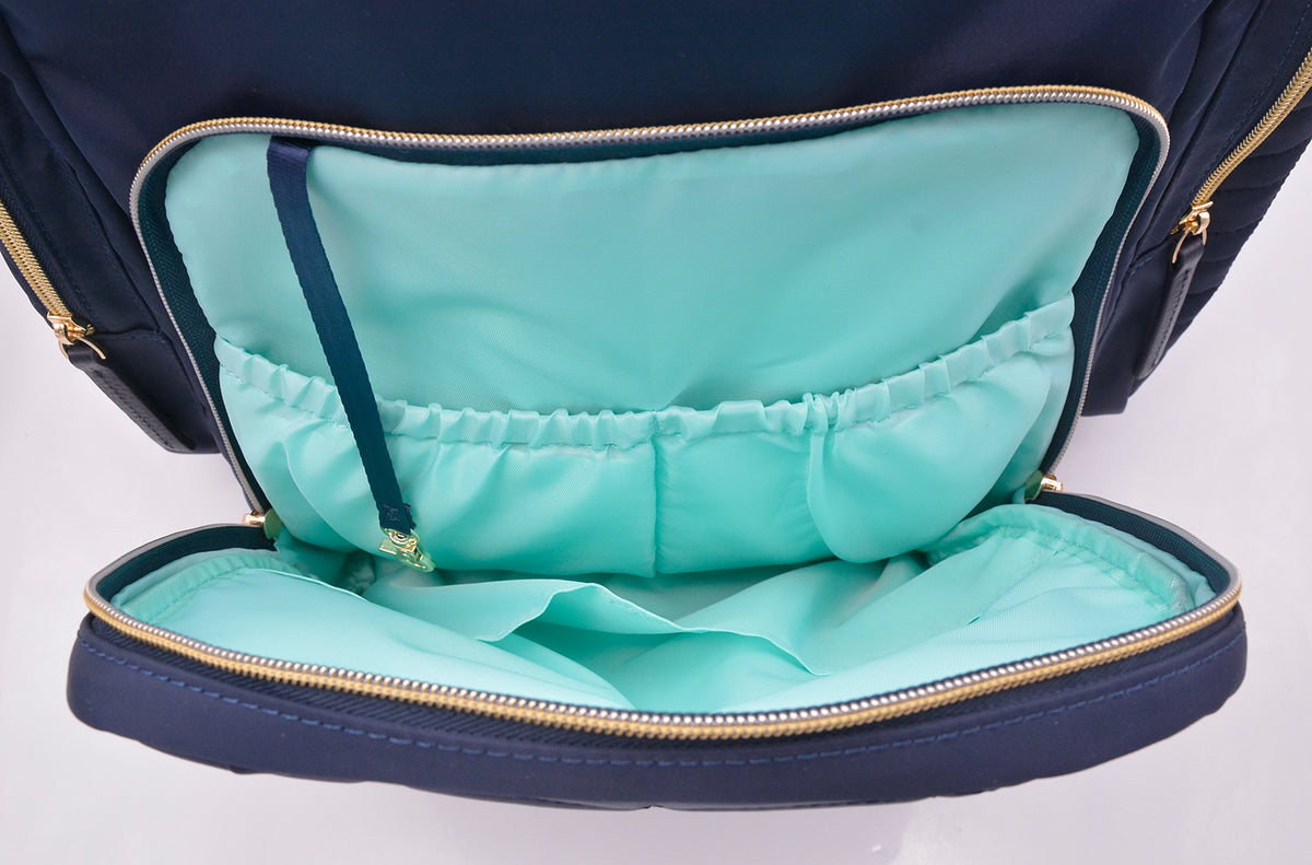 brielle backpack in navy (outlet)