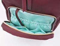 the brielle mini backpack in mulberry (outlet)