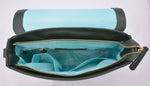 omaha handbag in hunter green