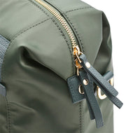 green work bag for women tote style backpack carry messenger laptop bag women