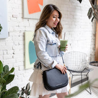 omaha handbag in black (outlet)