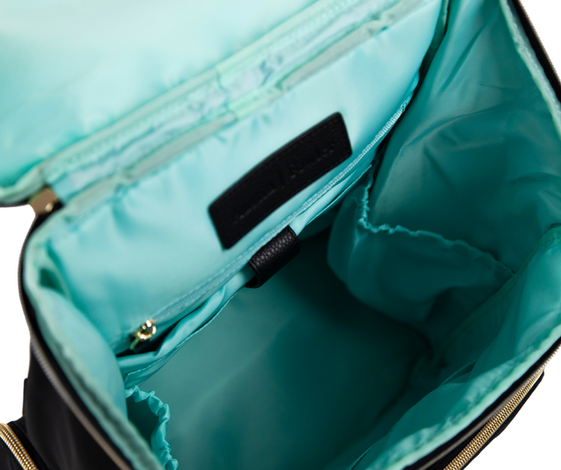 francesca's army green mini backpack rosegold zippers Francesca Everyday Backpack - Stylish Daily Bag for Women | Austin Fowler – Austin