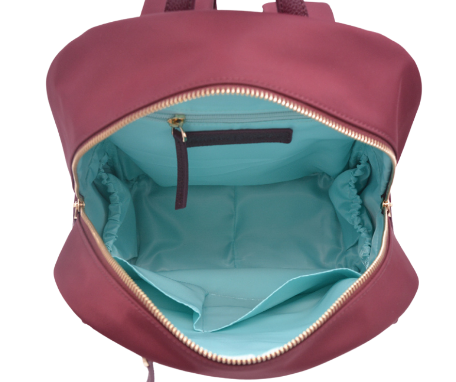marina mini backpack in mulberry
