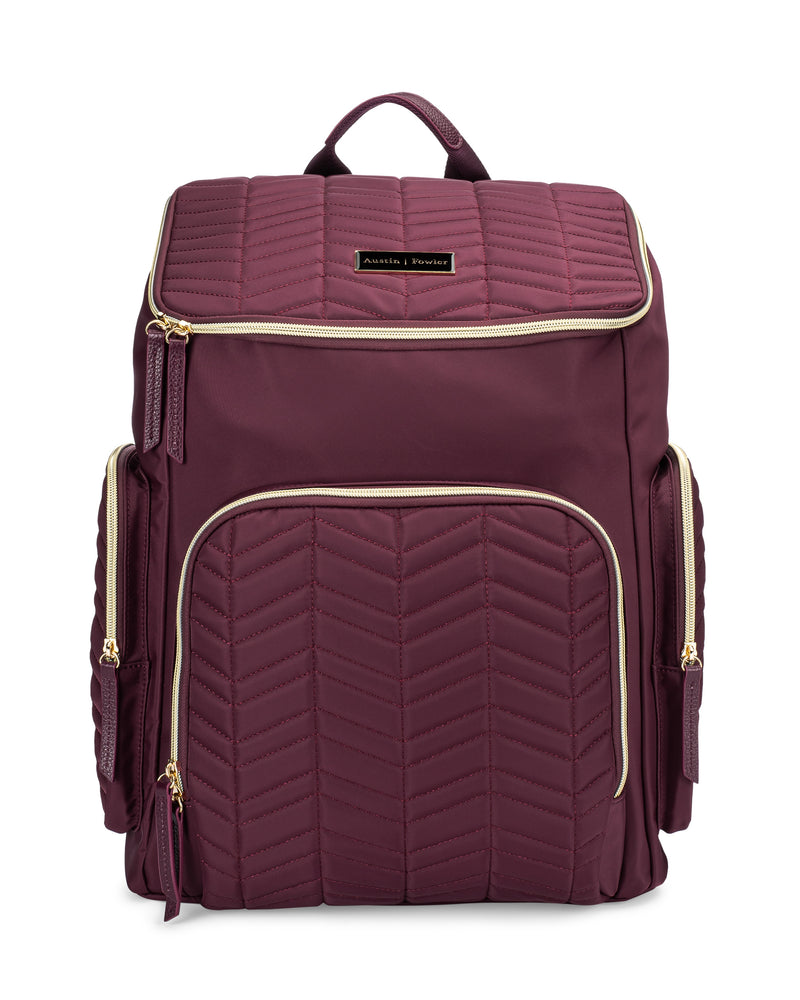 brielle backpack in mulberry