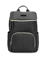 the brielle mini backpack in black