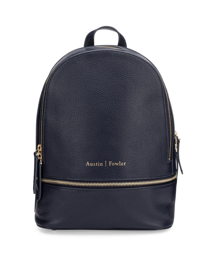 sarah mini backpack in navy