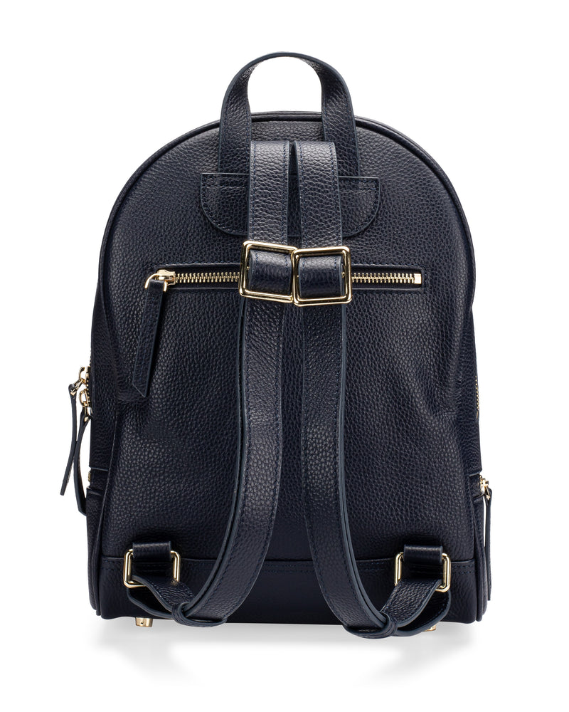 sarah mini backpack in navy