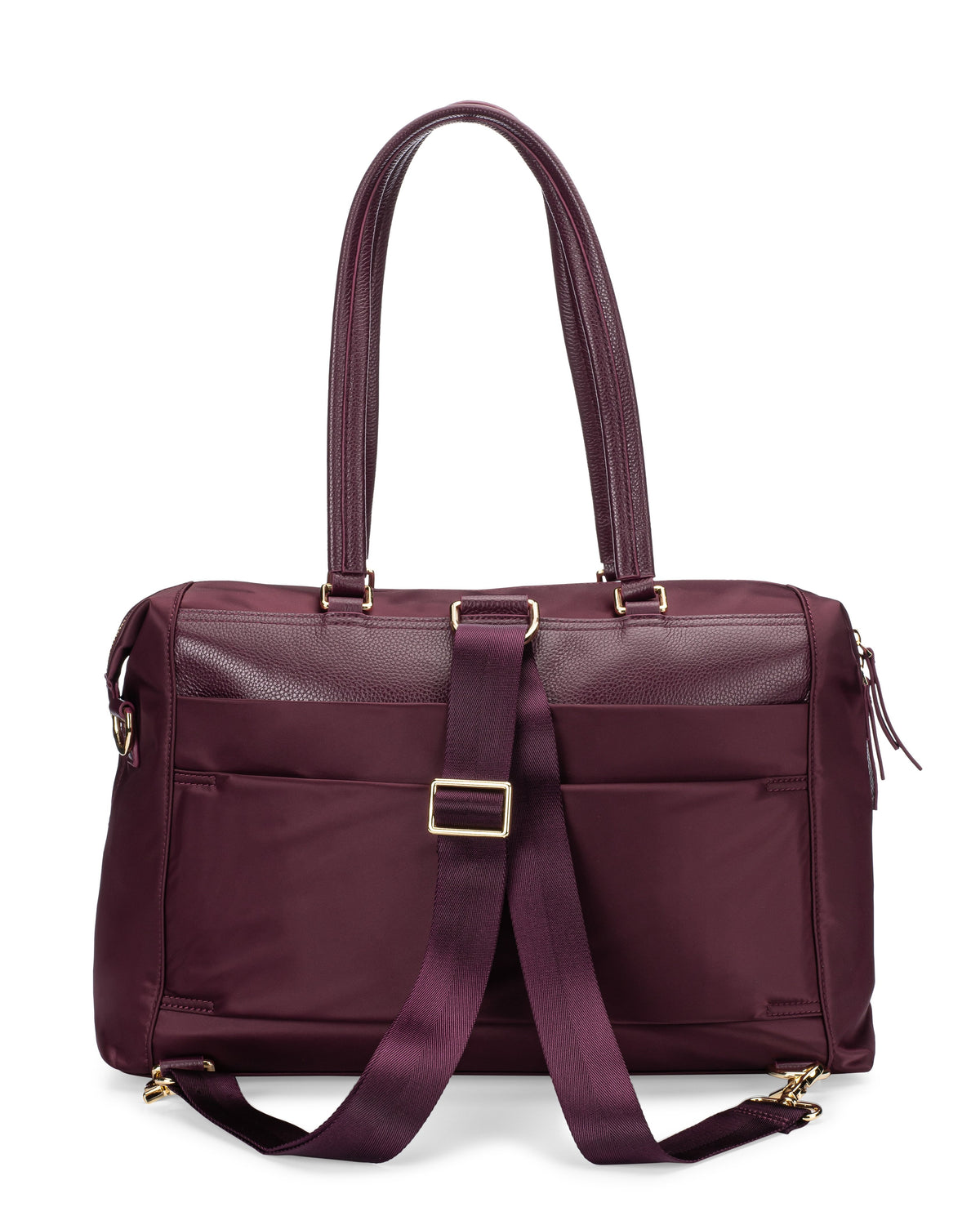 the briggs bag in mulberry (outlet)