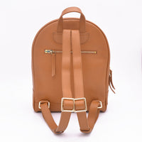 sarah mini backpack in camel (outlet)
