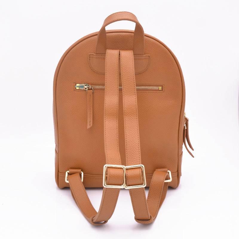 sarah mini backpack in camel