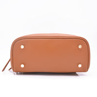 sarah mini backpack in camel (outlet)