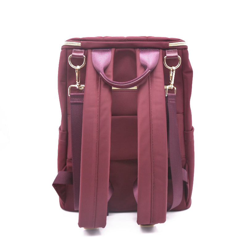 the brielle mini backpack in mulberry (outlet)