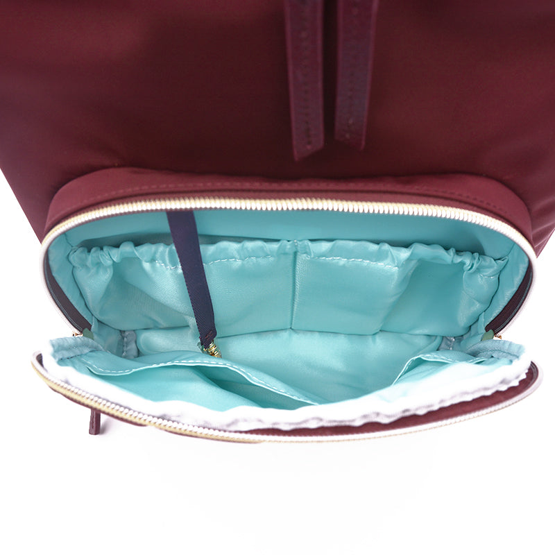 the brielle mini backpack in mulberry (outlet)