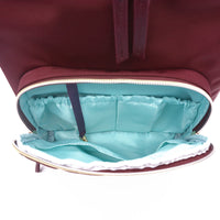 the brielle mini backpack in mulberry (outlet)