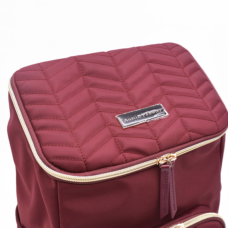the brielle mini backpack in mulberry (outlet)