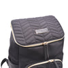 the brielle mini backpack in black
