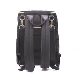 the brielle mini backpack in black