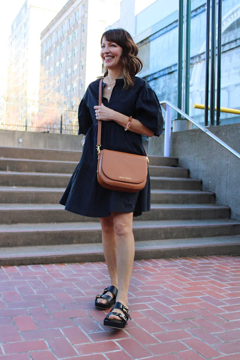 omaha handbag in camel