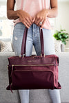 the briggs bag in mulberry