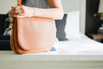 omaha handbag in camel