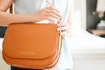 omaha handbag in camel