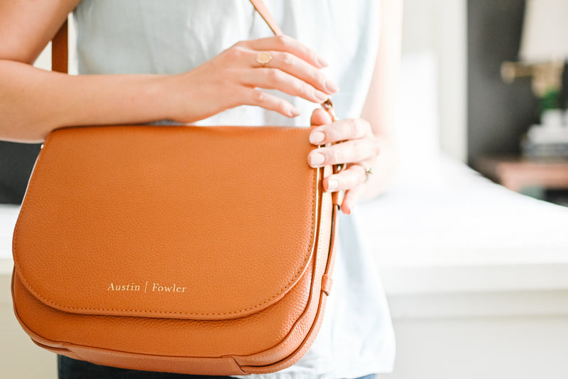 omaha handbag in camel