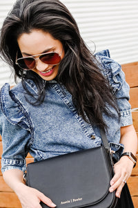 omaha handbag in black (outlet)