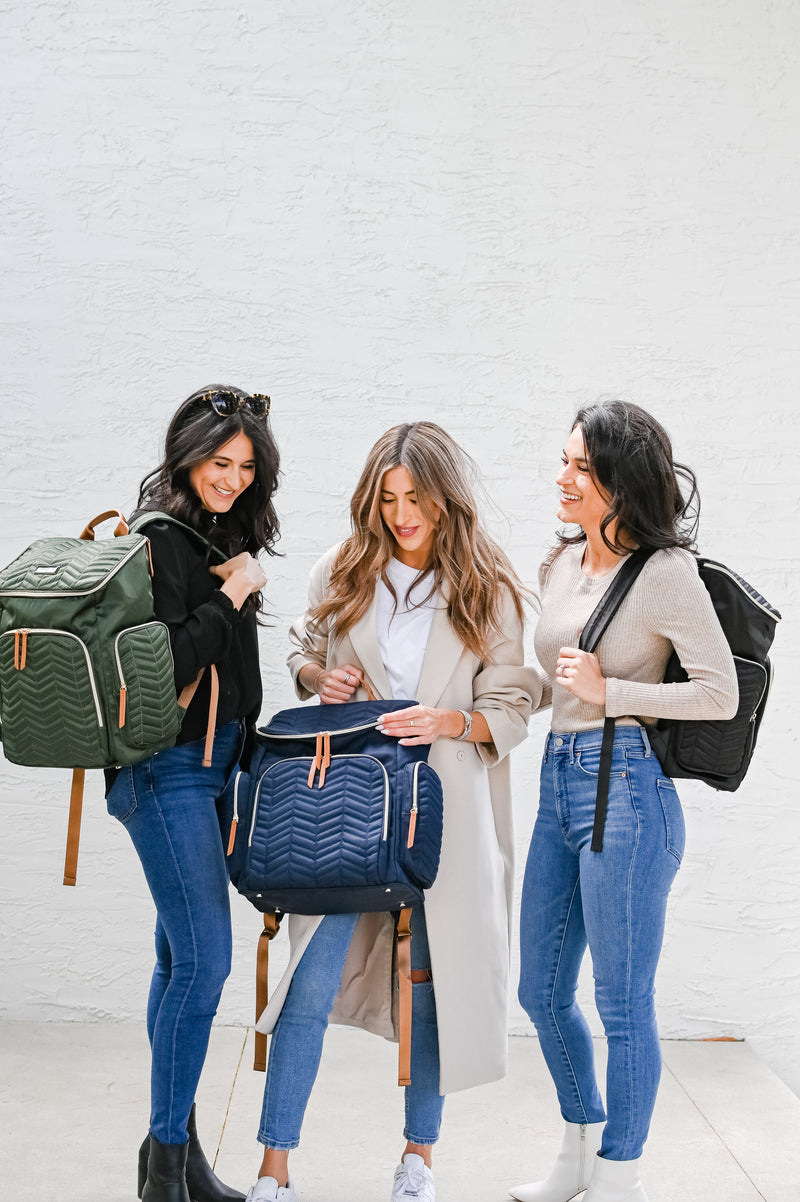 Genuine Mulberry Bayswater backpack in Navy with