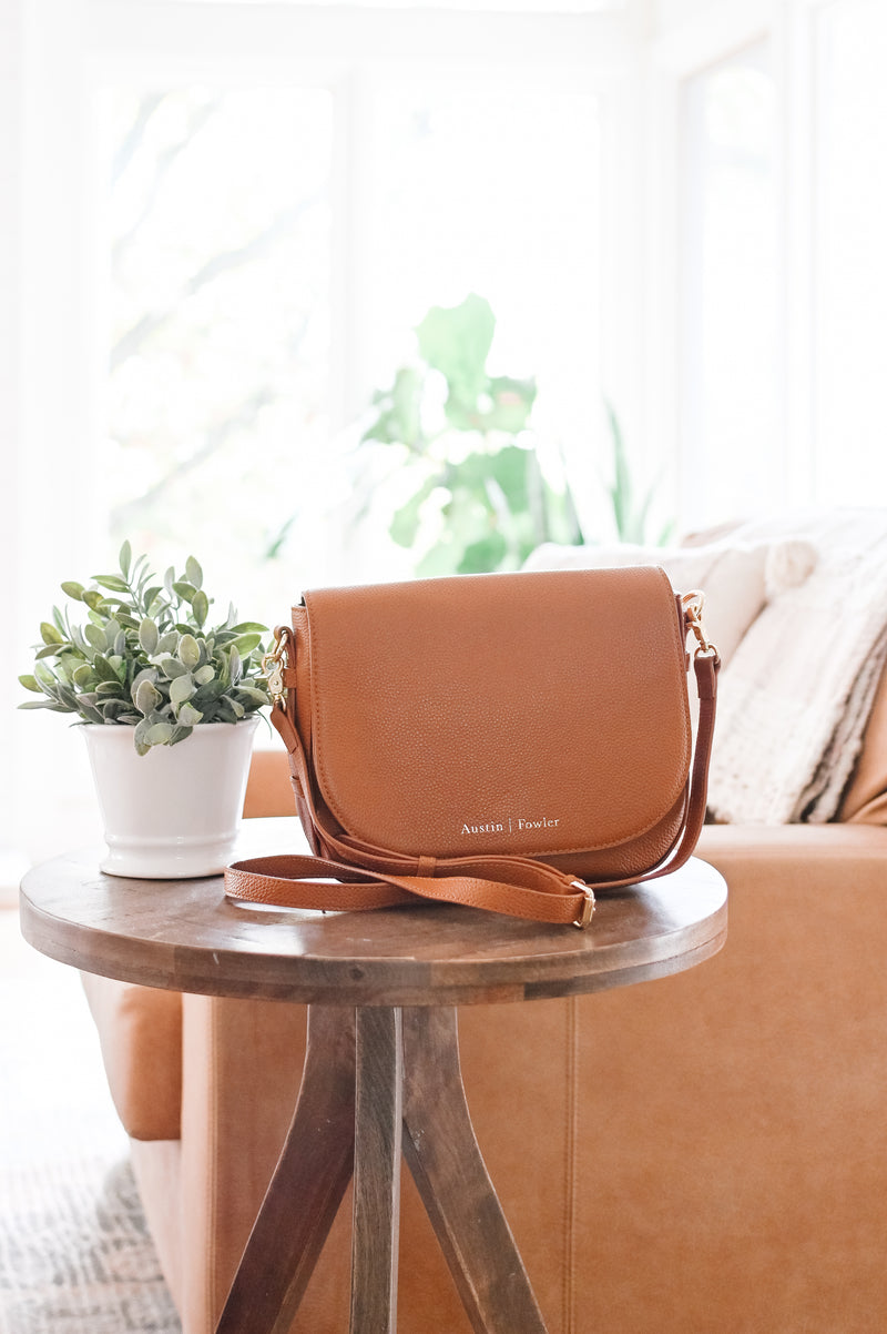 omaha handbag in camel