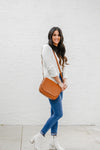 omaha handbag in camel