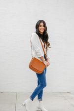 omaha handbag in camel