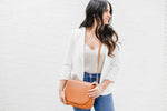 omaha handbag in camel