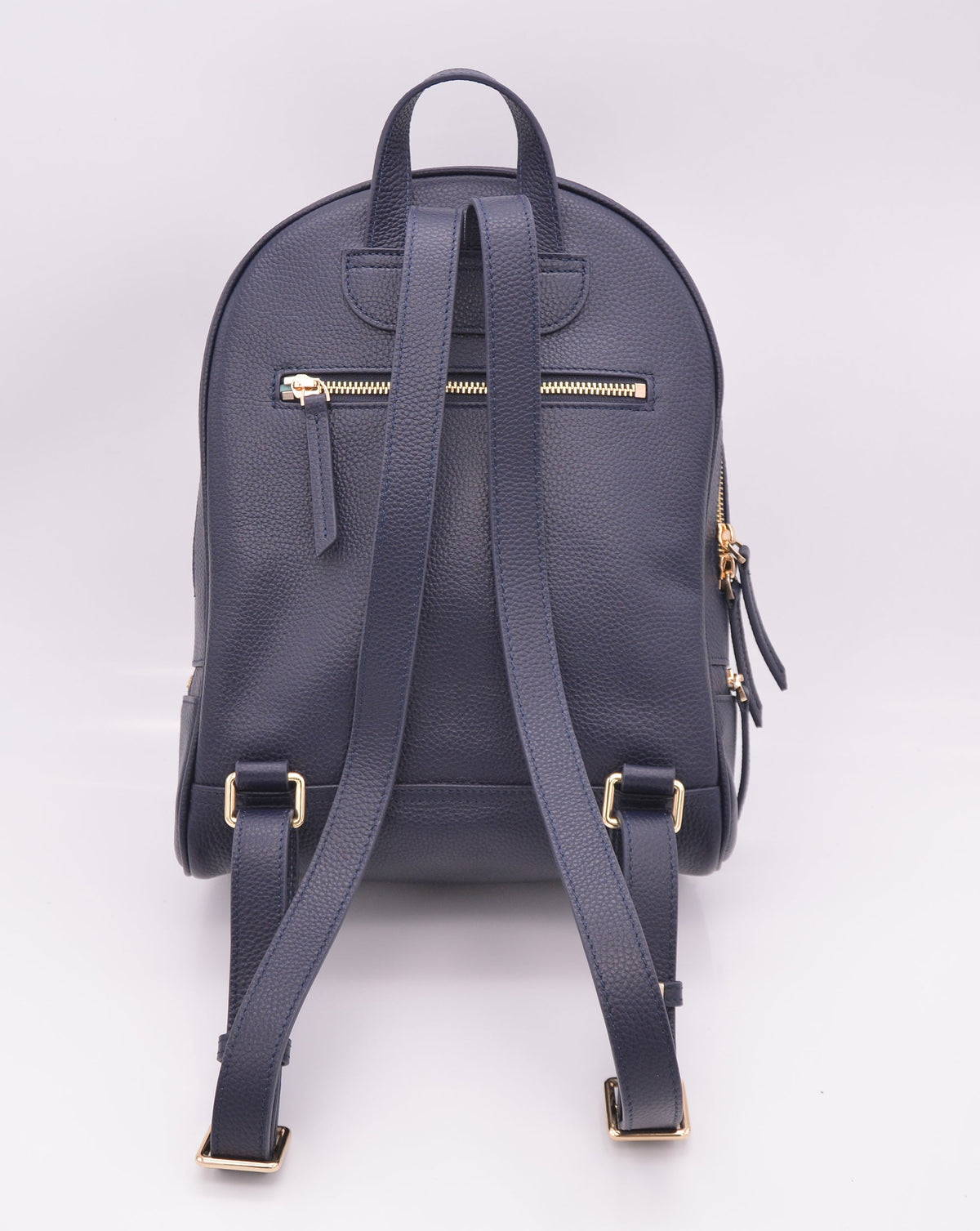 sarah mini backpack in navy (outlet)