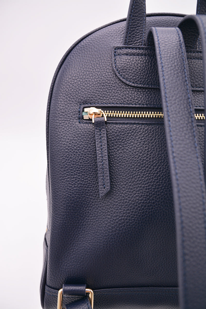 sarah mini backpack in navy