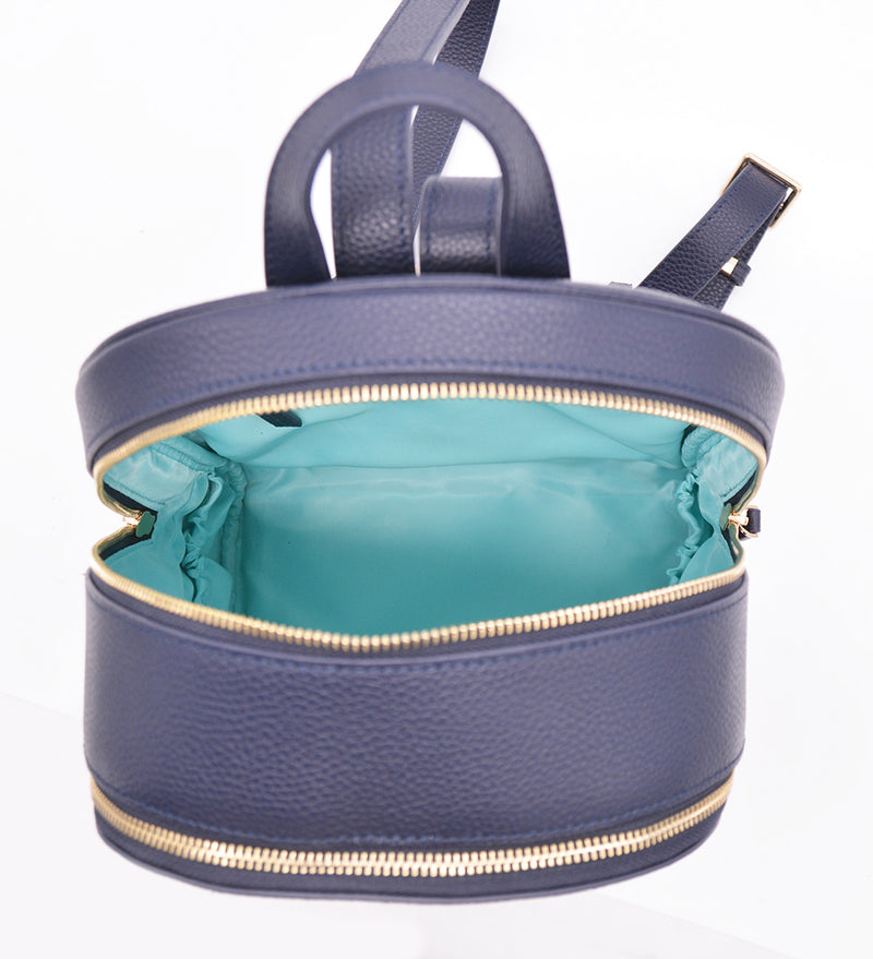 sarah mini backpack in navy