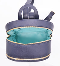 sarah mini backpack in navy (outlet)
