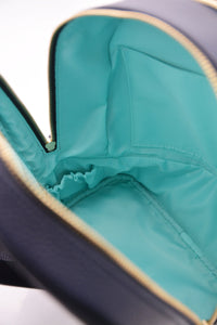 sarah mini backpack in navy (outlet)