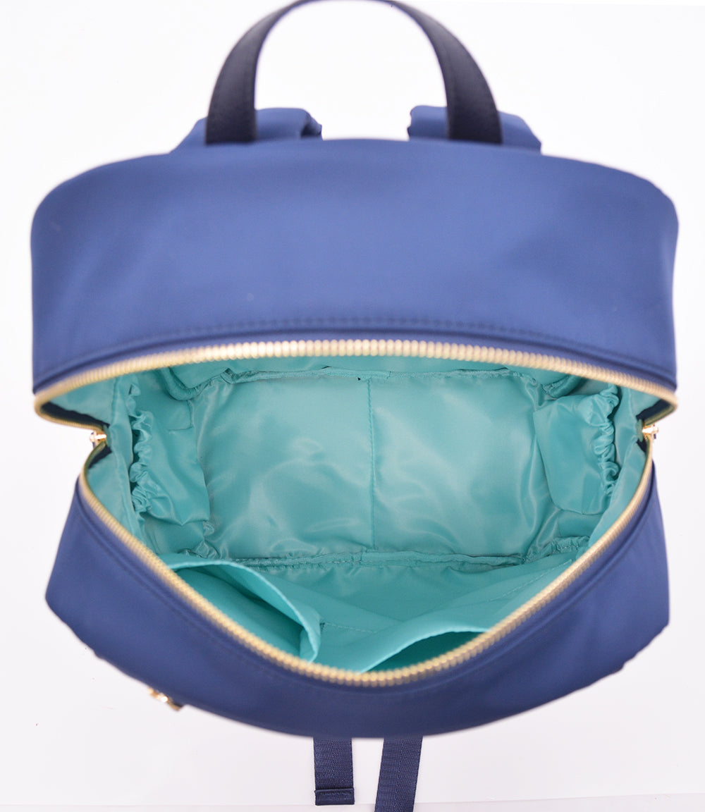 marina mini backpack in navy (outlet)