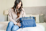 the briggs bag in navy blue
