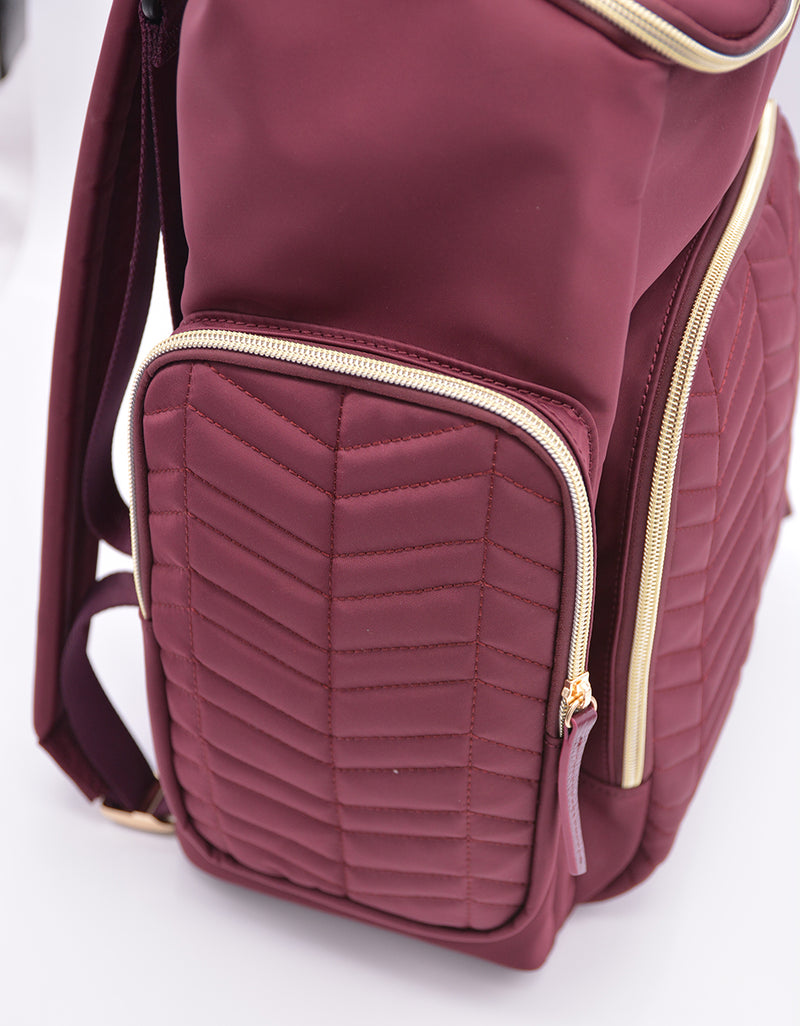 brielle backpack in mulberry