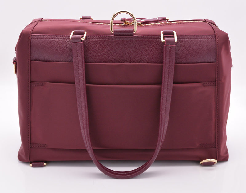 the briggs bag in mulberry (outlet)