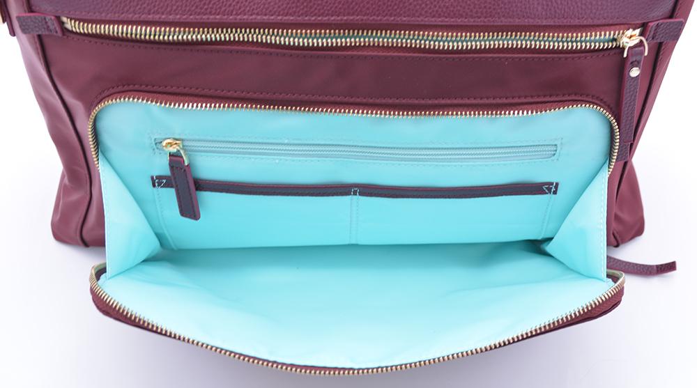 the briggs bag in mulberry (outlet)