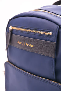 marina mini backpack in navy (outlet)