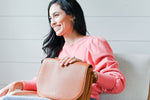 omaha handbag in camel