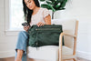 green work bag for women tote style backpack carry messenger laptop bag women